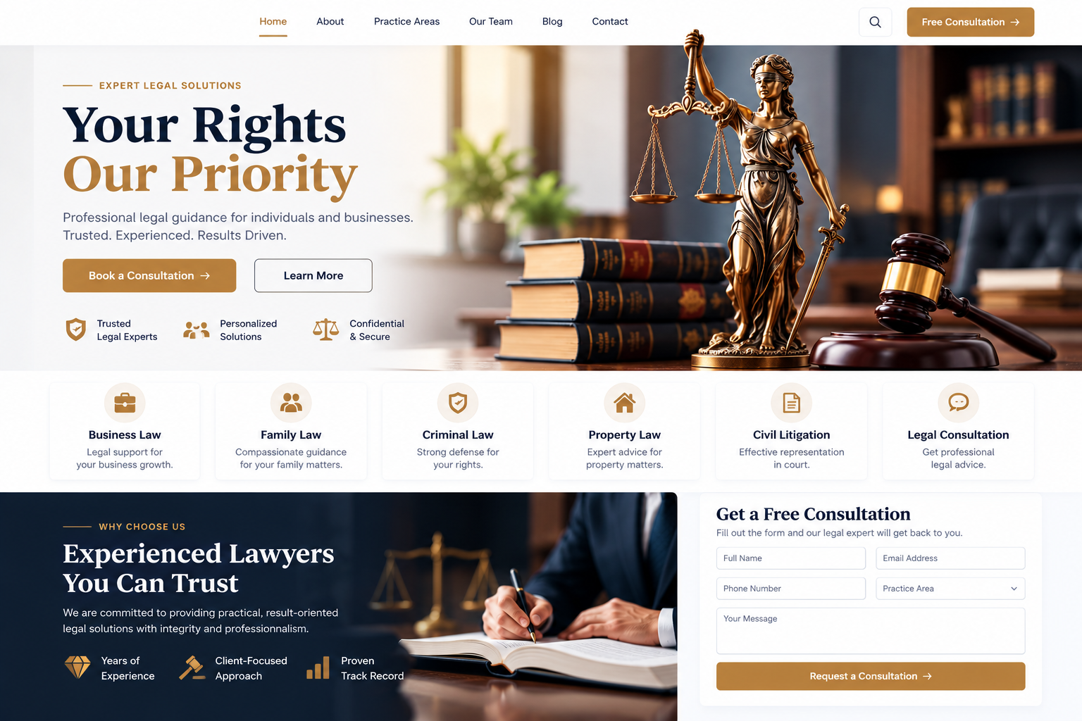 Law Firm Template