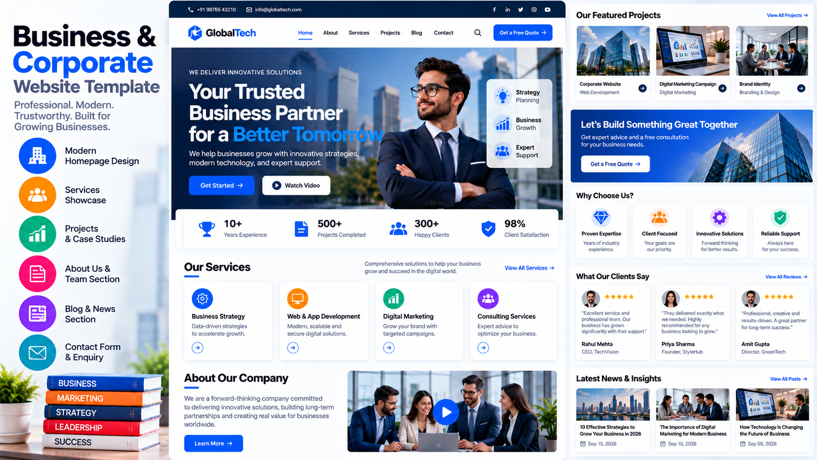 Business & Corporate Template